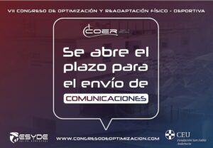 Plazo de comunicaciones abierto para el COER 2024